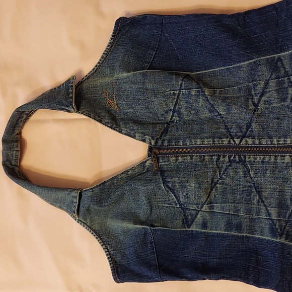 FUBU Classic Blue Denim Rumper - Picture 5 of 11